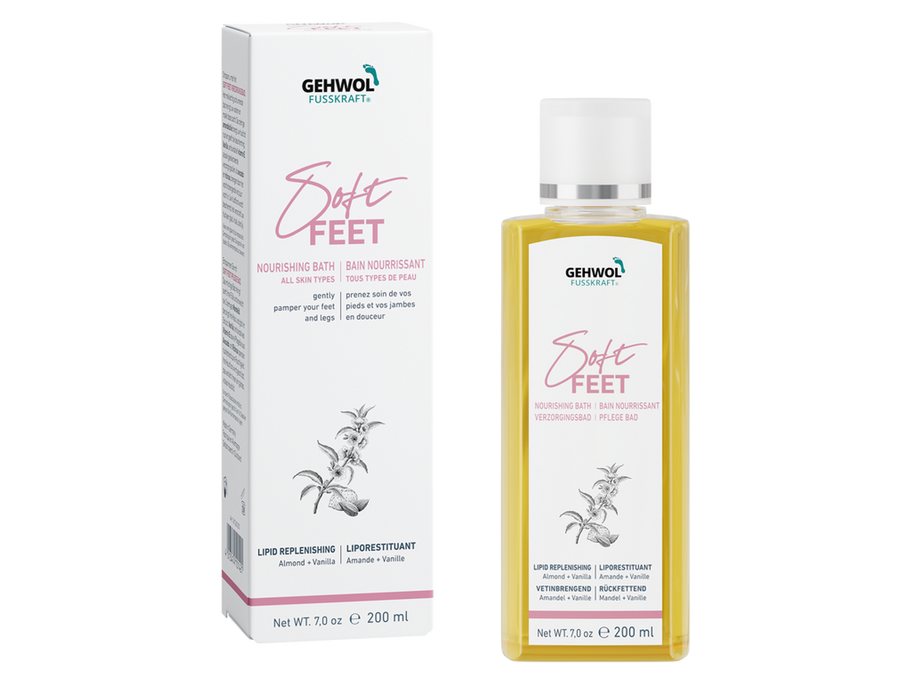 GEHWOL FUSSKRAFT Soft Feet Nourishing Bath 200 ml